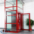 Small Larsson Observation Glass Commercial Lift Sightseeing Panoramic Elevator